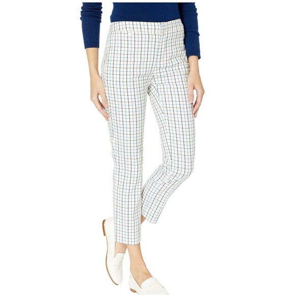 NWT Ralph Lauren Tattersall Ankle Pant - Picture 1 of 5